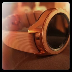 Rose Gold Samsung Watch